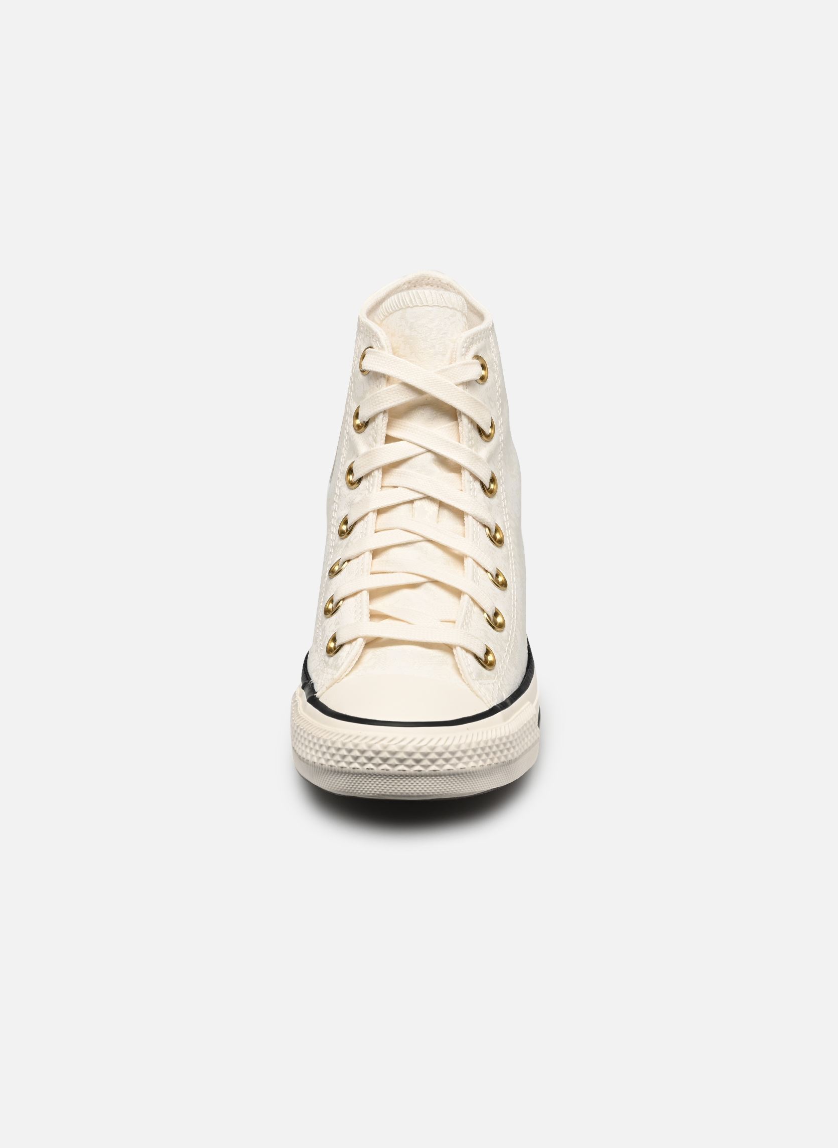 Hoge sneakers Converse Chuck Taylor All Star Shine Hi dames wit Converse Hoge sneakers Converse Chuck Taylor All Star Shine Hi dames wit EGRET/BLACK/GOLD