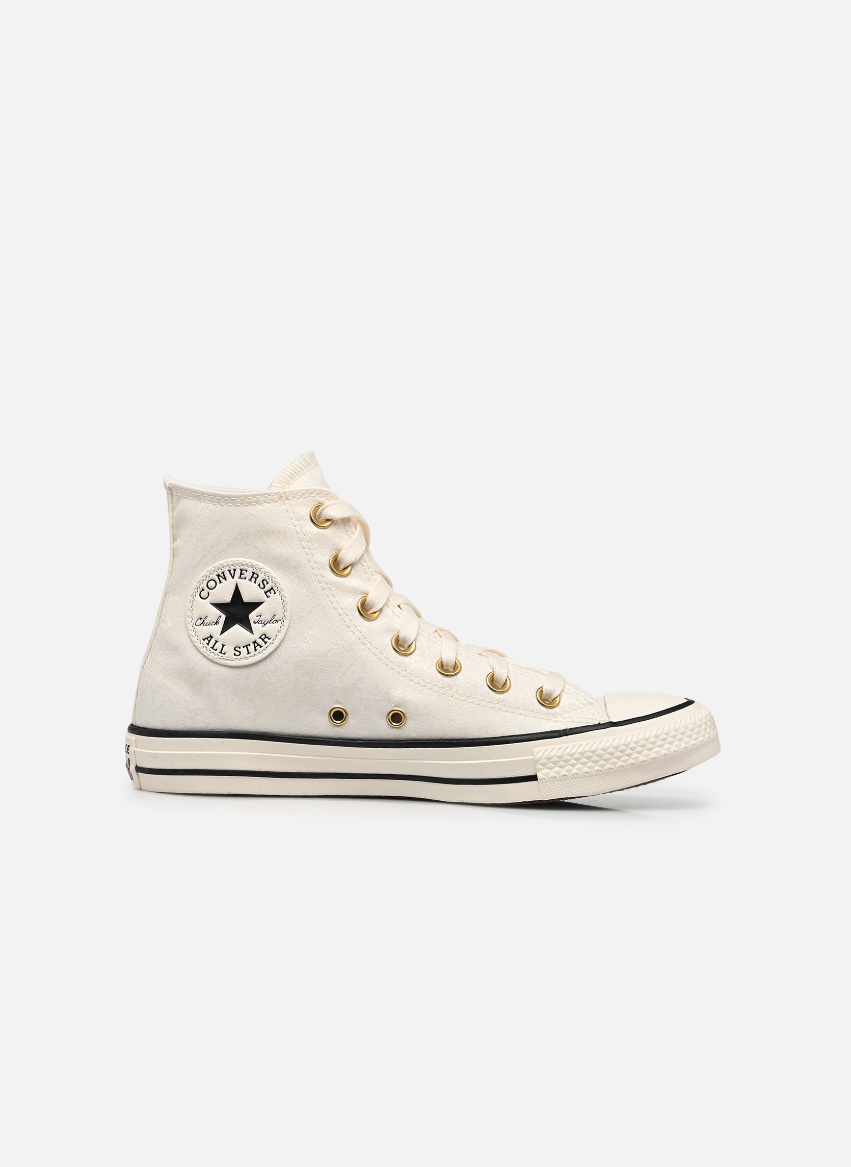 Hoge sneakers Converse Chuck Taylor All Star Shine Hi dames wit Converse Hoge sneakers Converse Chuck Taylor All Star Shine Hi dames wit EGRET/BLACK/GOLD