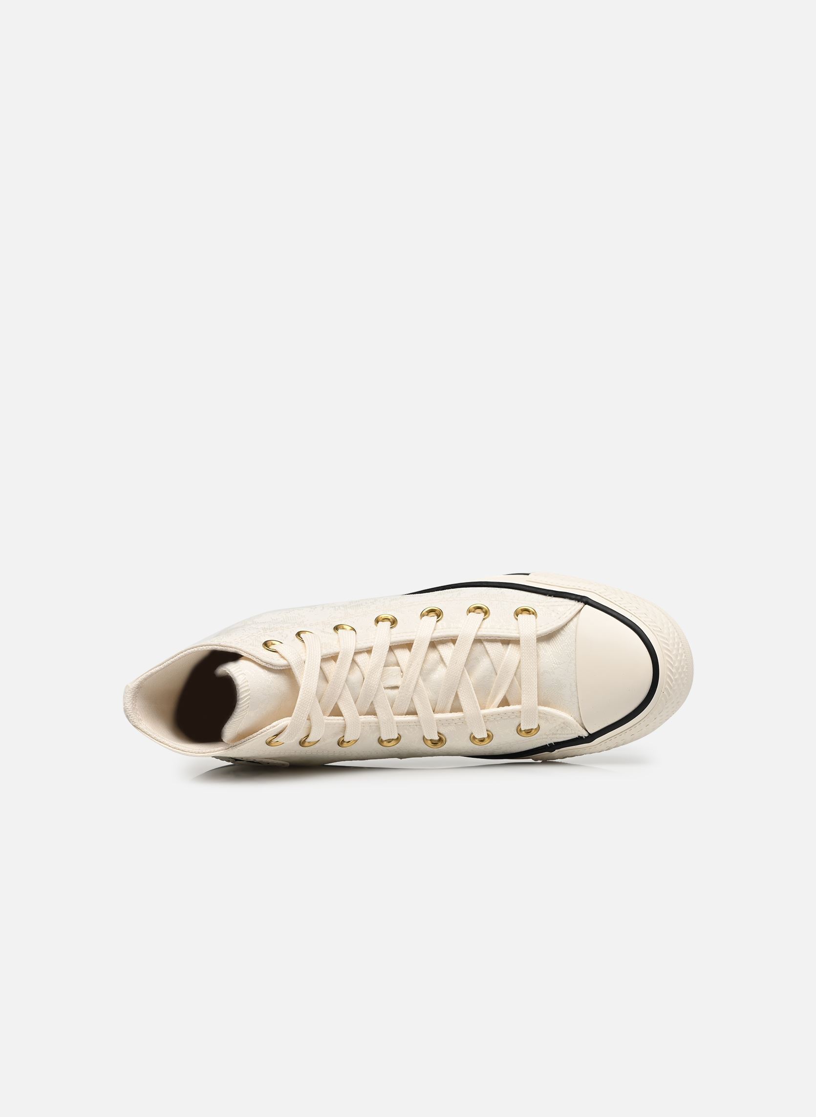 Hoge sneakers Converse Chuck Taylor All Star Shine Hi dames wit Converse Hoge sneakers Converse Chuck Taylor All Star Shine Hi dames wit EGRET/BLACK/GOLD
