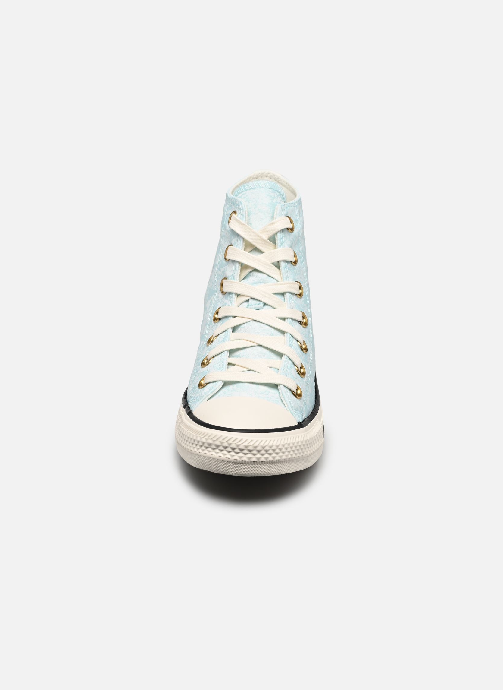 Hoge sneakers Converse Chuck Taylor All Star Shine Hi dames blauw Converse Hoge sneakers Converse Chuck Taylor All Star Shine Hi dames blauw RAINED OUT/EGRET/BLACK