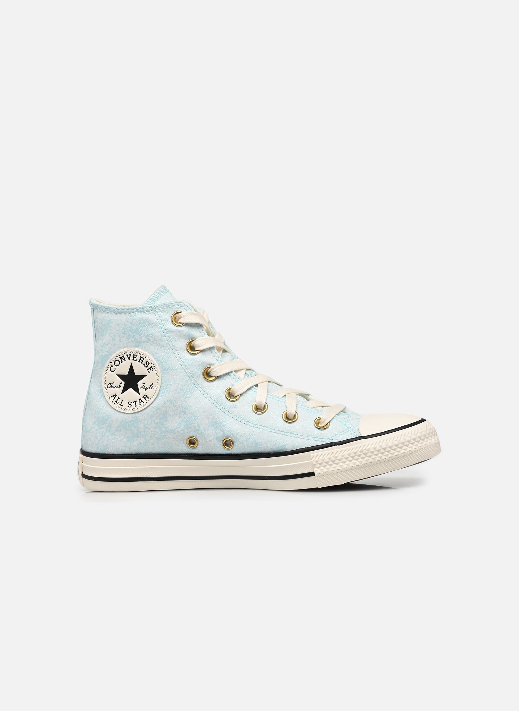 Hoge sneakers Converse Chuck Taylor All Star Shine Hi dames blauw Converse Hoge sneakers Converse Chuck Taylor All Star Shine Hi dames blauw RAINED OUT/EGRET/BLACK