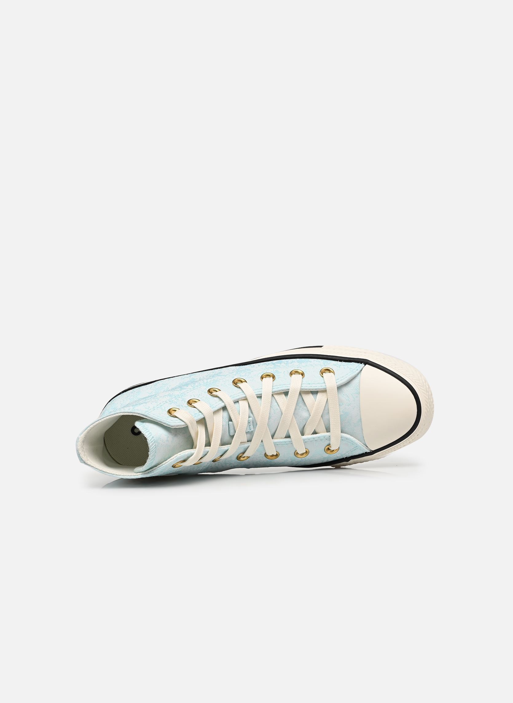 Hoge sneakers Converse Chuck Taylor All Star Shine Hi dames blauw Converse Hoge sneakers Converse Chuck Taylor All Star Shine Hi dames blauw RAINED OUT/EGRET/BLACK