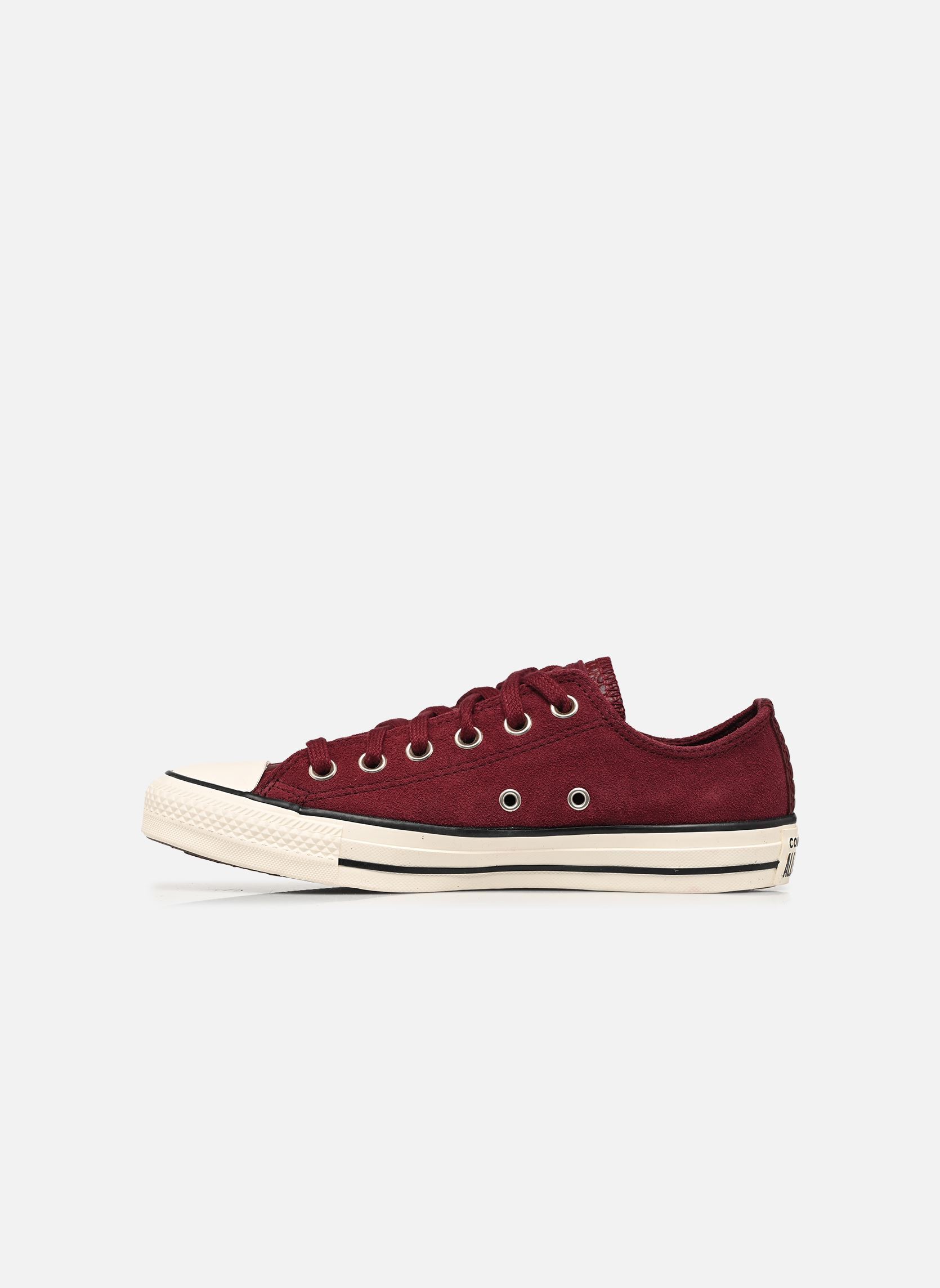 Baskets Chuck Taylor All Star Crocodile Ox femme bordeaux Converse Baskets Chuck Taylor All Star Crocodile Ox femme bordeaux DEEP BORDEAUX/EGRET/BLACK