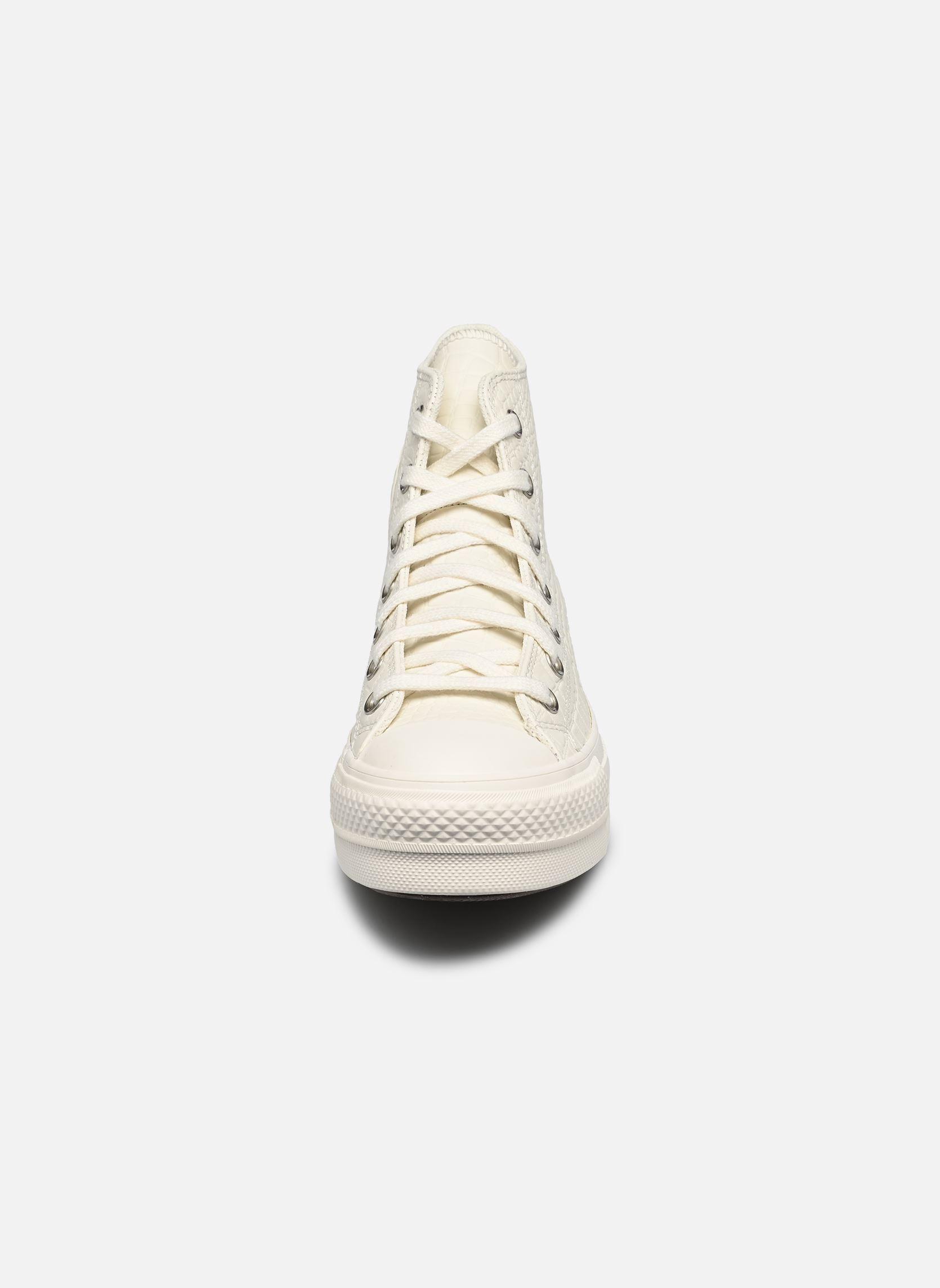 Baskets montantes All Star Lift Platform Crocodile Hi femme blanc Converse Baskets montantes All Star Lift Platform Crocodile Hi femme blanc EGRET/EGRET/VINTAGE WHITE