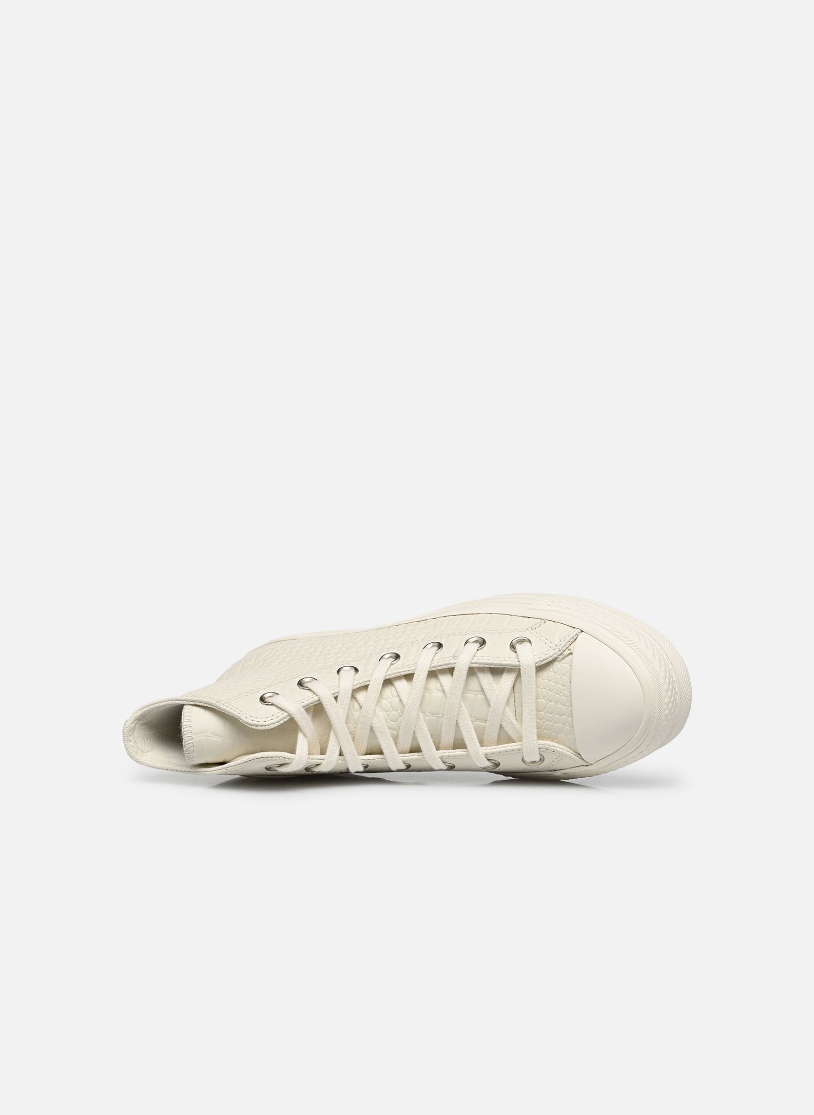 Baskets montantes All Star Lift Platform Crocodile Hi femme blanc Converse Baskets montantes All Star Lift Platform Crocodile Hi femme blanc EGRET/EGRET/VINTAGE WHITE