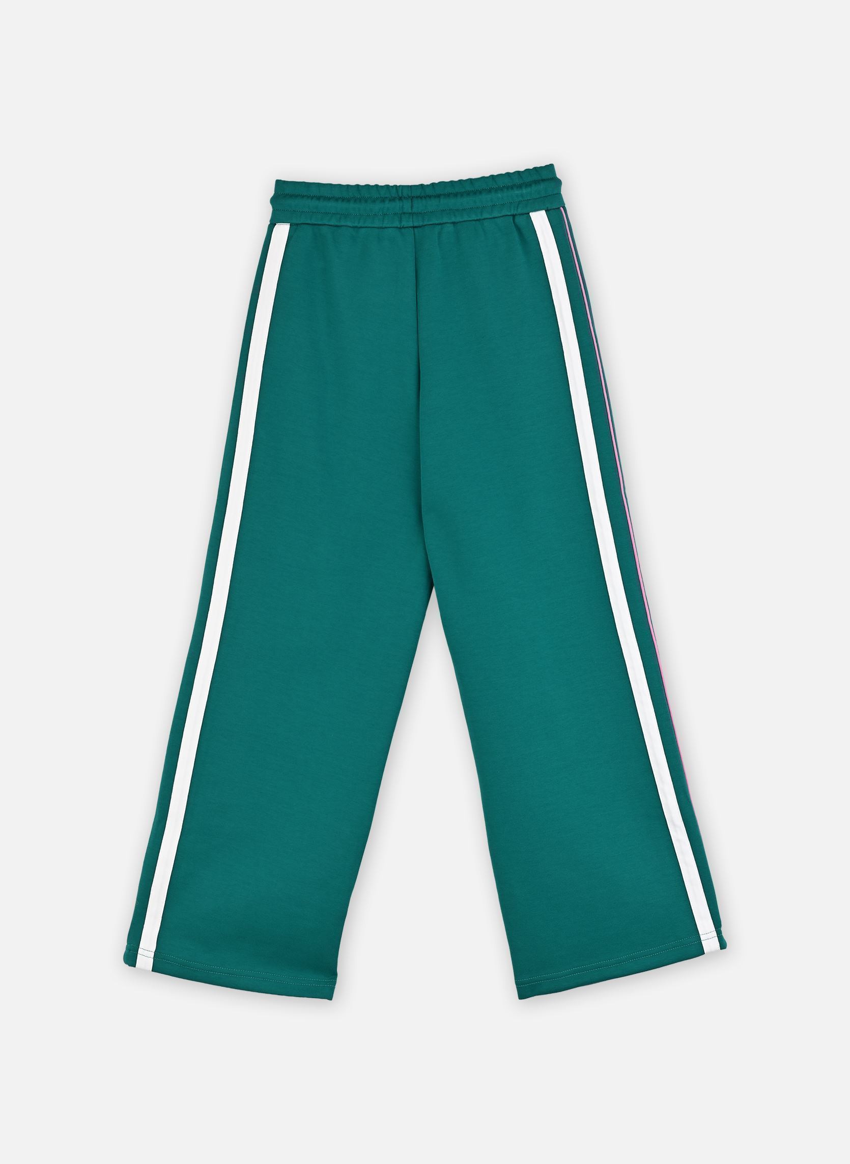 Joggingbroeken L00024 meisjes groen Kids around Joggingbroeken L00024 meisjes groen VERT THE
