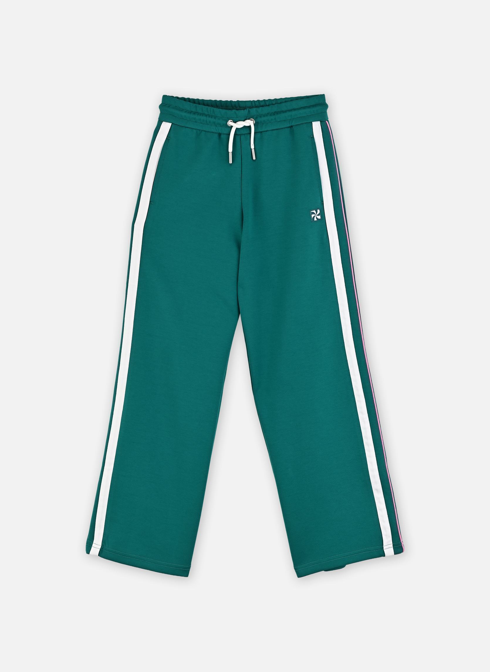Joggingbroeken L00024 meisjes groen Kids around Joggingbroeken L00024 meisjes groen VERT THE