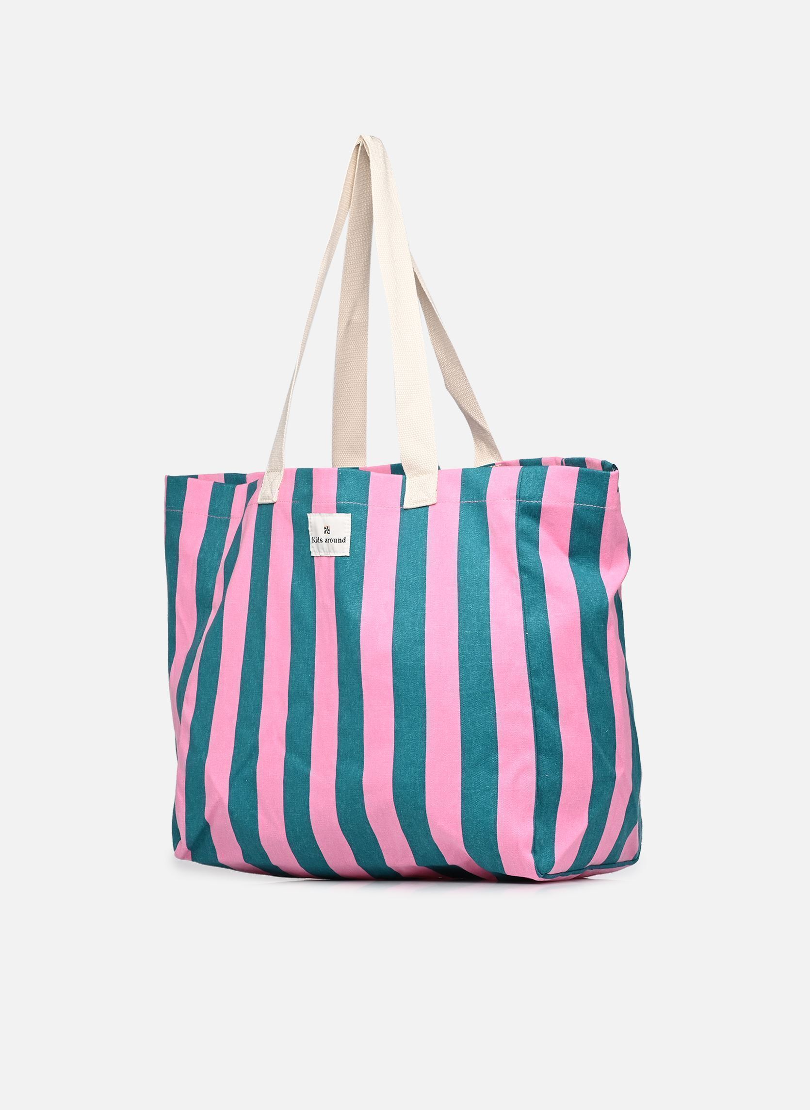 Cabas et tote bags L00074 fille rose Kids around Cabas et tote bags L00074 fille rose Rose Petunia