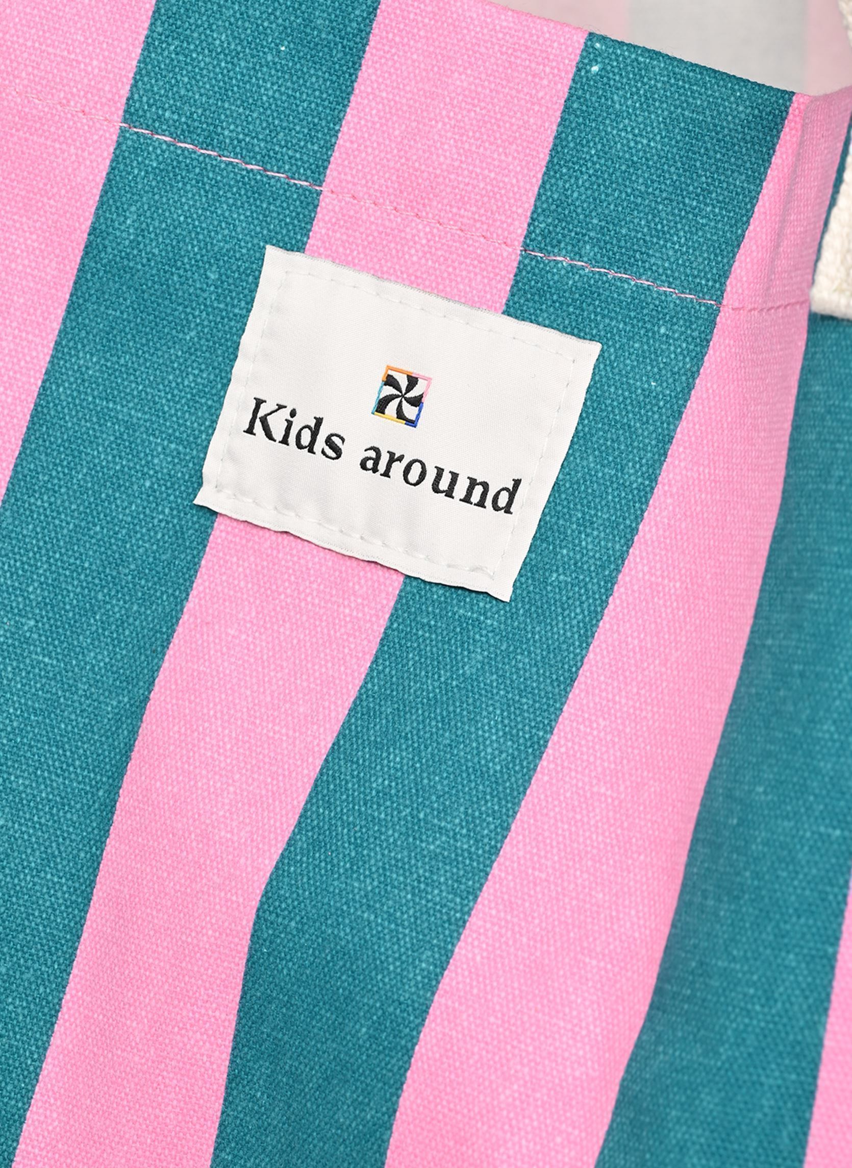 Cabas et tote bags L00074 fille rose Kids around Cabas et tote bags L00074 fille rose Rose Petunia