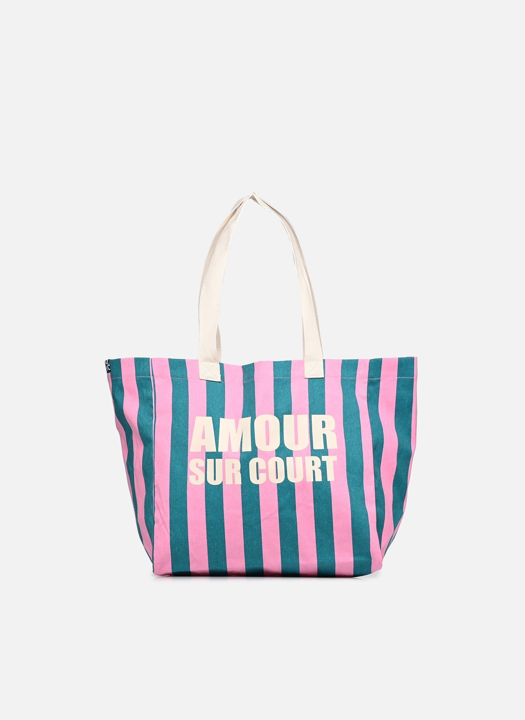 Cabas et tote bags L00074 fille rose Kids around Cabas et tote bags L00074 fille rose Rose Petunia
