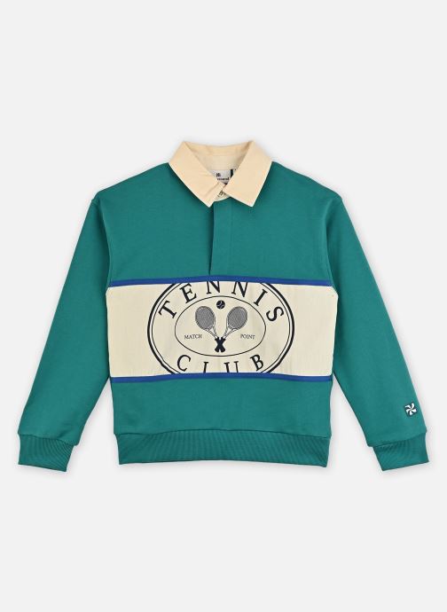 Kids around Sweats zippés L00021 garçon vert