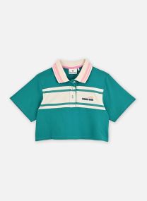 Polos L00049 fille vert Kids around Polos L00049 fille vert VERT THE