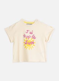 Tee-shirts manches courtes L00002 fille blanc