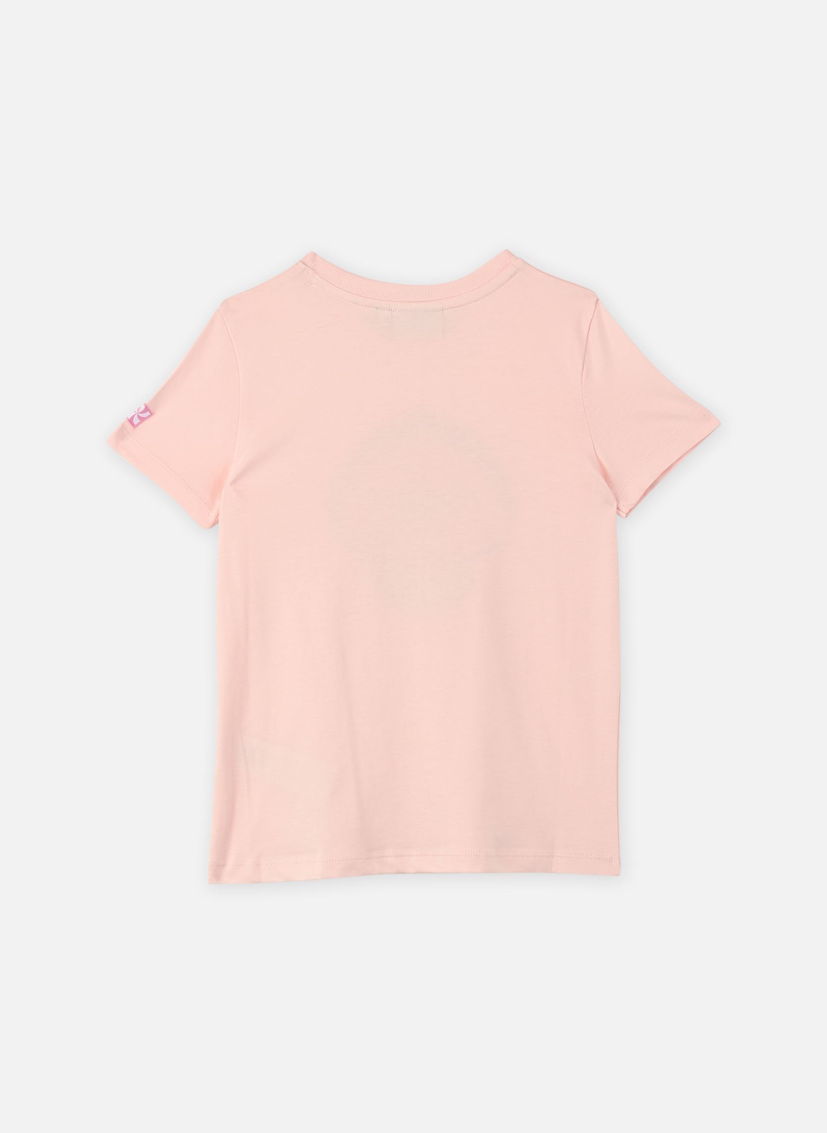 T-shirts met korte mouwen L00003 meisjes roze Kids around T-shirts met korte mouwen L00003 meisjes roze ROSEE