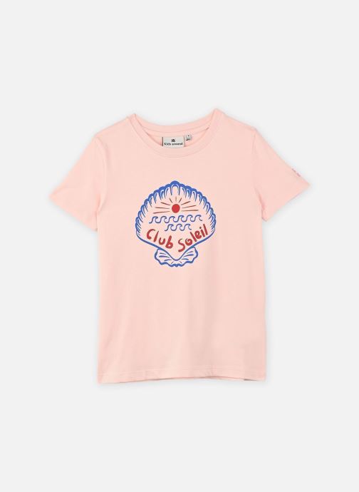 Kids around Tee-shirts manches courtes L00003 fille rose
