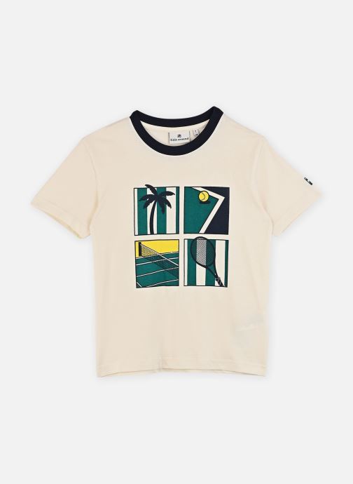 Kids around Tee-shirts manches courtes L00015 garçon blanc