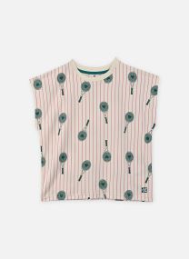 Tee-shirts manches courtes L00025 fille blanc