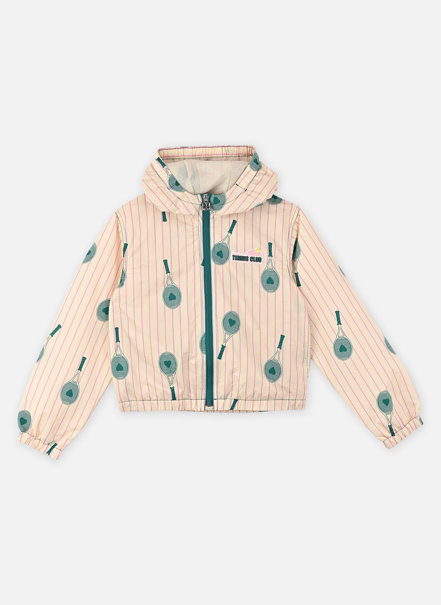 Wasserdichte Windbreaker / Wasserdichte Windjacken L00048 mädchen weiß Kids around Wasserdichte Windbreaker / Wasserdichte Windjacken L00048 mädchen weiß CRAIE