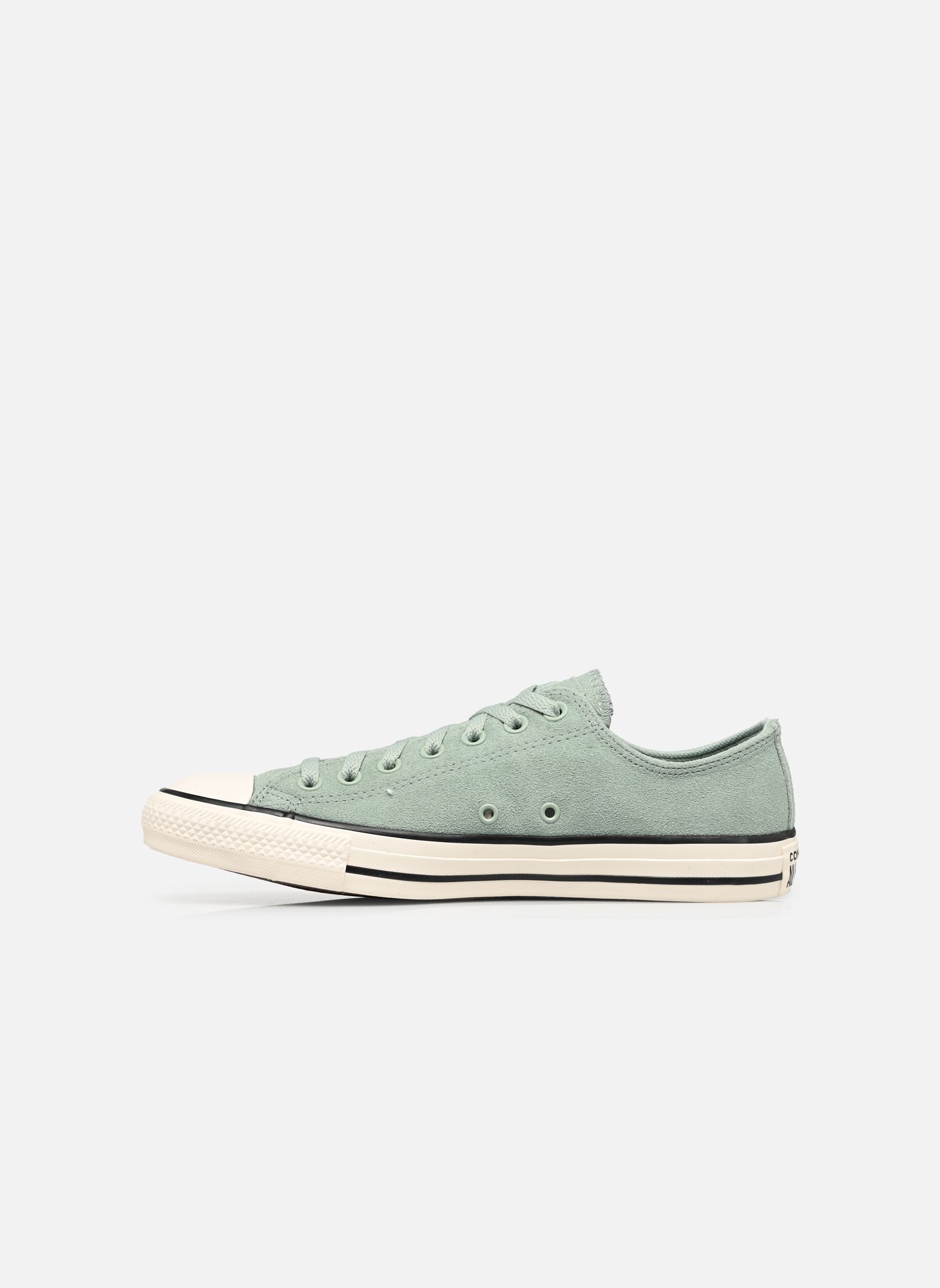 Baskets Chuck Taylor All Star Colorful Suede Ox homme vert Converse Baskets Chuck Taylor All Star Colorful Suede Ox homme vert THYME AGAIN/BLACK/EGRET