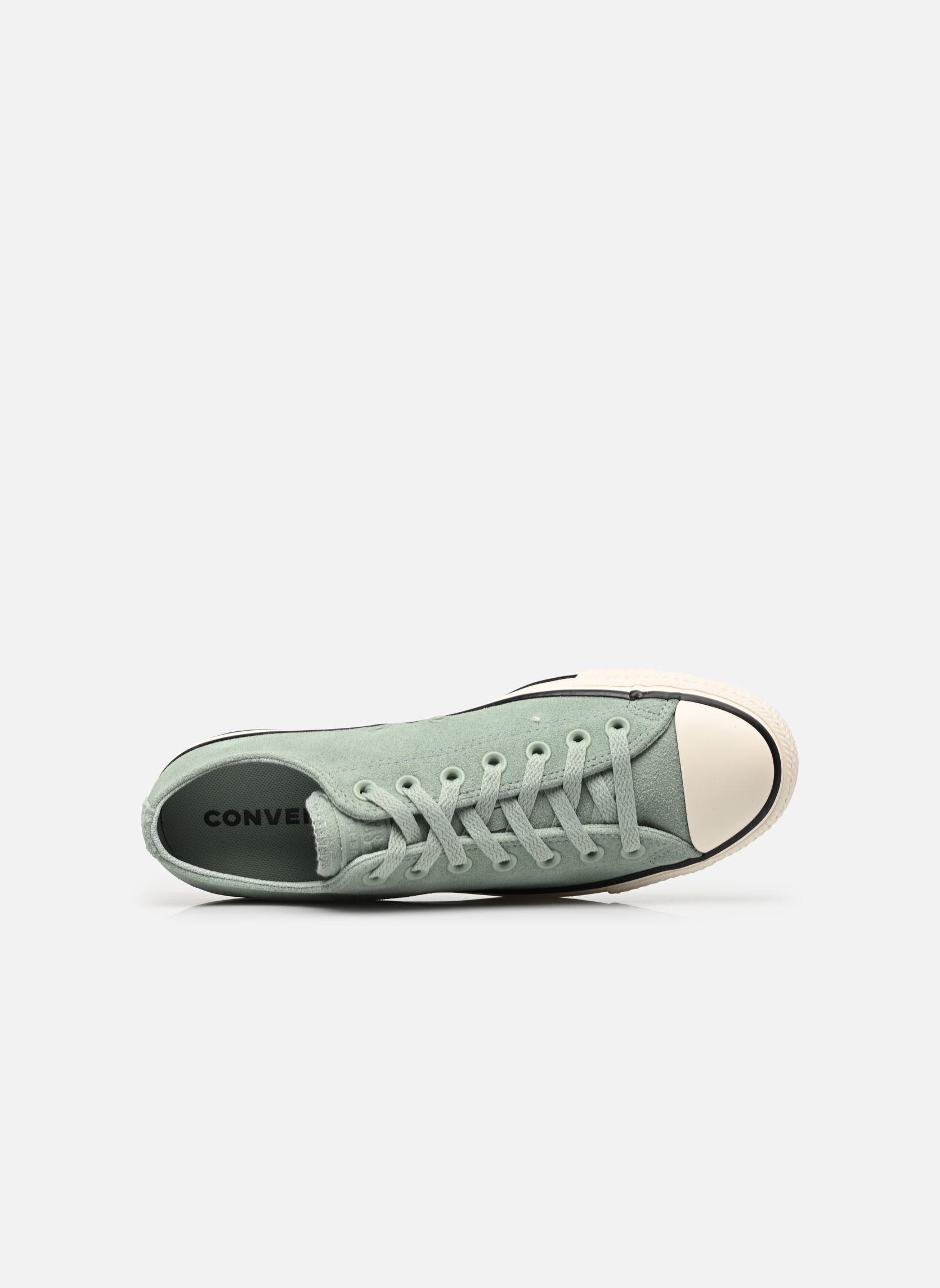 Baskets Chuck Taylor All Star Colorful Suede Ox homme vert Converse Baskets Chuck Taylor All Star Colorful Suede Ox homme vert THYME AGAIN/BLACK/EGRET