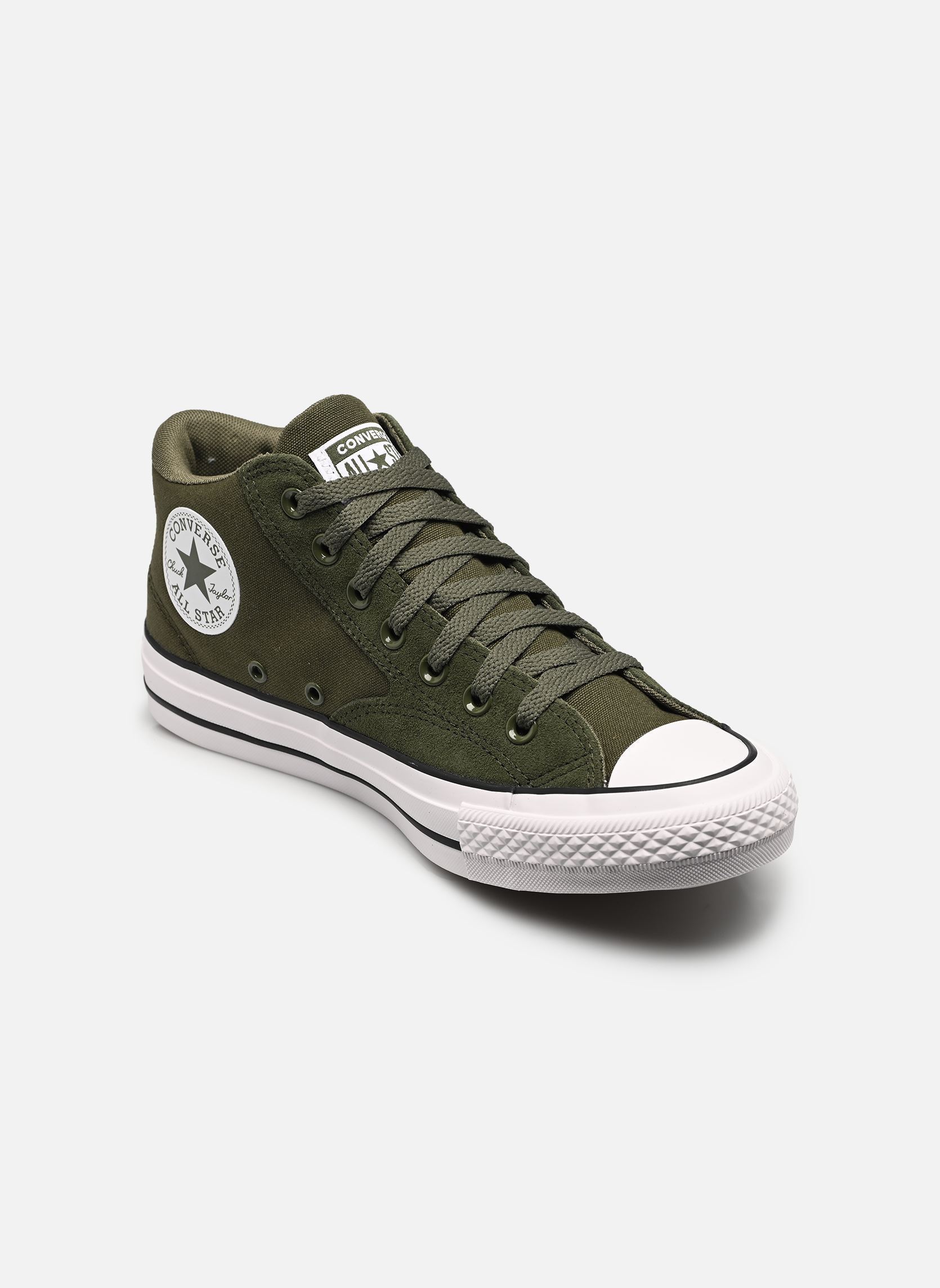 Baskets Converse Chuck Taylor All Star Malden Street Canvas & Suede Mid pour Homme - vue 2