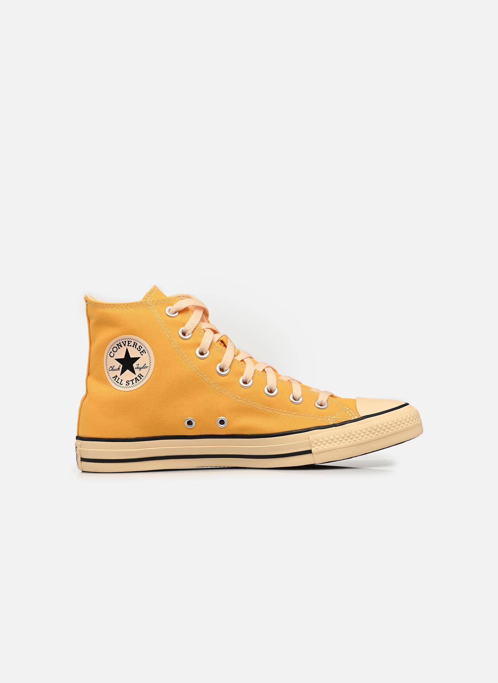 Baskets montantes Chuck Taylor All Star Tint Hi homme jaune Converse Baskets montantes Chuck Taylor All Star Tint Hi homme jaune GOLD PALM/GOLDEN VIEW/BLACK