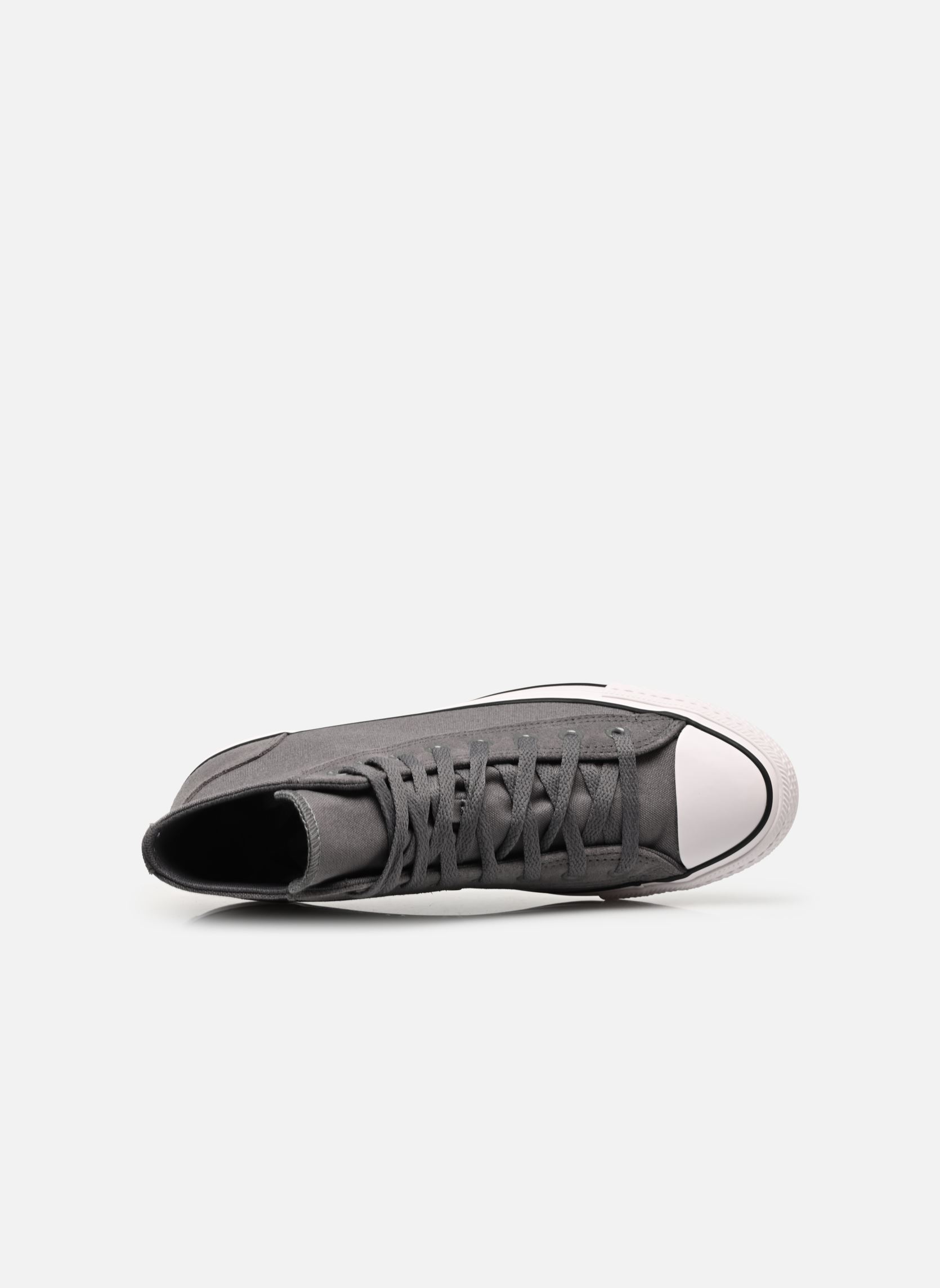 Baskets montantes Chuck Taylor All Star Canvas & Suede Hi homme gris Converse Baskets montantes Chuck Taylor All Star Canvas & Suede Hi homme gris DARKER GREY/DARK MATTER/WHITE