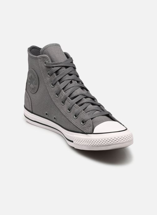 Converse Baskets montantes Chuck Taylor All Star Canvas & Suede Hi homme gris