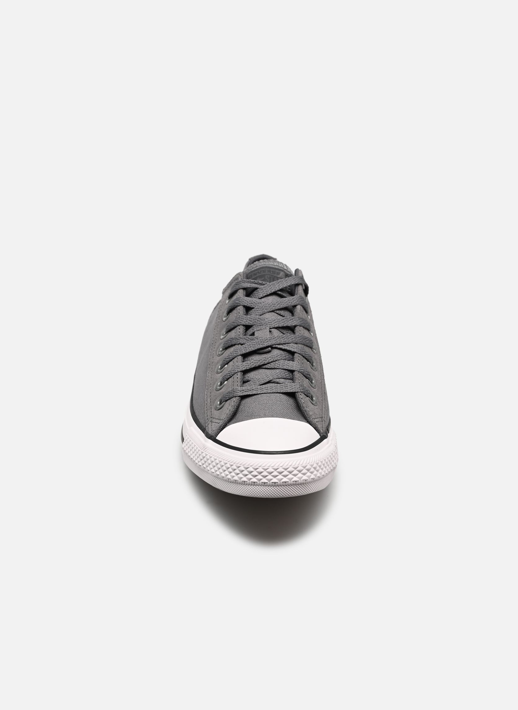 Sneaker Chuck Taylor All Star Canvas & Suede Ox herren violett Converse Sneaker Chuck Taylor All Star Canvas & Suede Ox herren violett DARKER GREY/DARK MATTER/WHITE