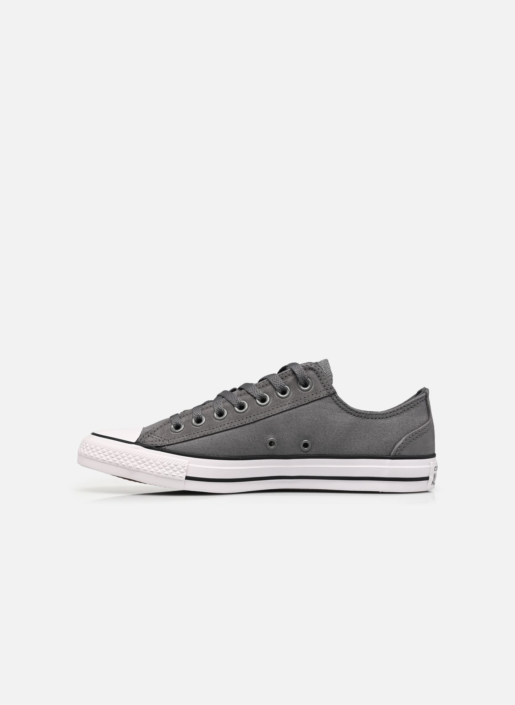 Sneaker Chuck Taylor All Star Canvas & Suede Ox herren violett Converse Sneaker Chuck Taylor All Star Canvas & Suede Ox herren violett DARKER GREY/DARK MATTER/WHITE