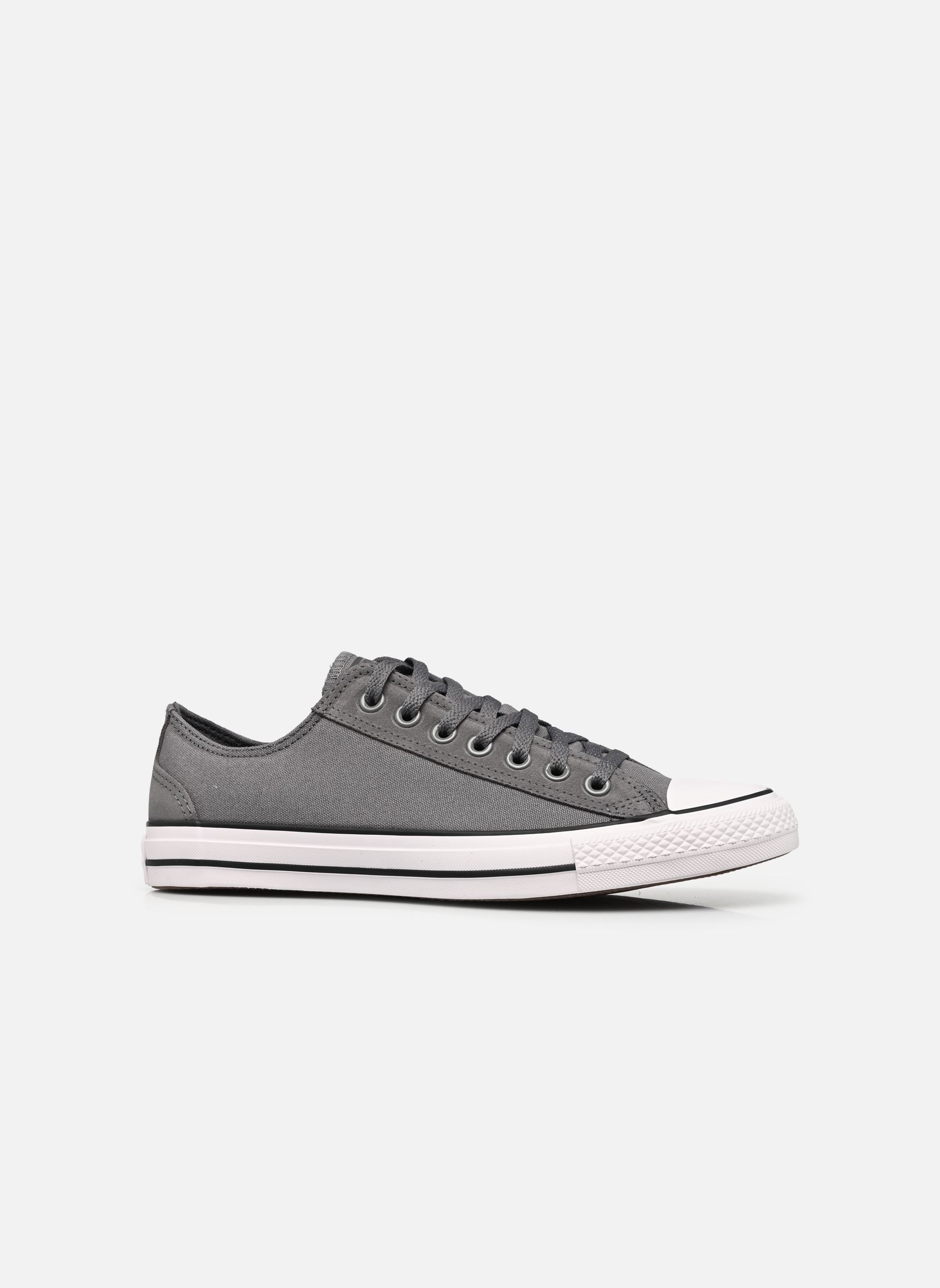 Sneaker Chuck Taylor All Star Canvas & Suede Ox herren violett Converse Sneaker Chuck Taylor All Star Canvas & Suede Ox herren violett DARKER GREY/DARK MATTER/WHITE