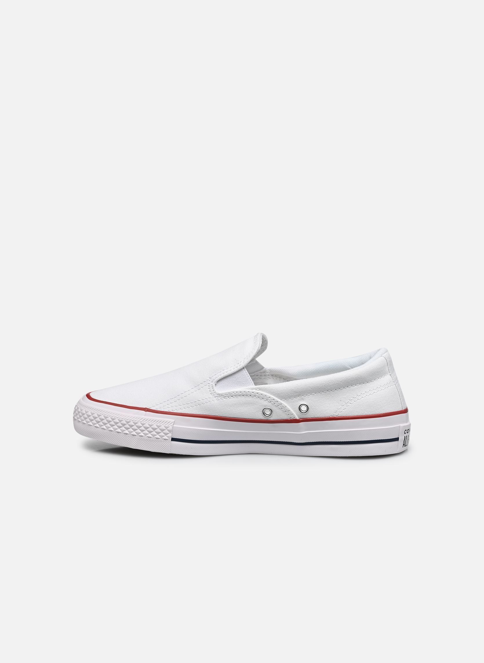 Mocassins Chuck Taylor All Star Malden Slip-On heren wit Converse Mocassins Chuck Taylor All Star Malden Slip-On heren wit WHITE/RED/BLUE