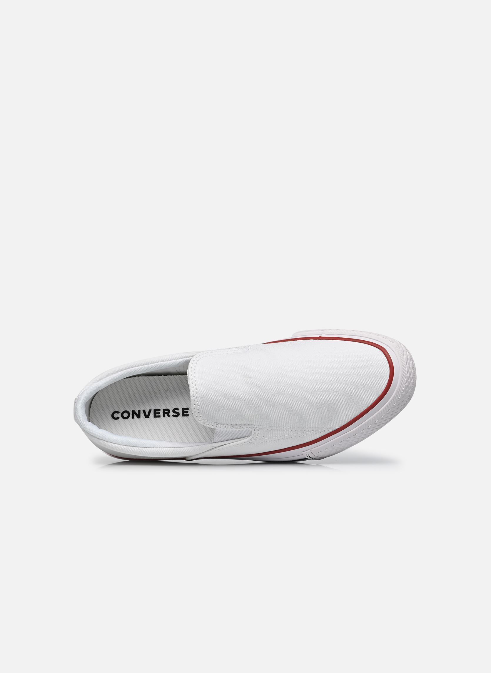 Mocassins Chuck Taylor All Star Malden Slip-On heren wit Converse Mocassins Chuck Taylor All Star Malden Slip-On heren wit WHITE/RED/BLUE