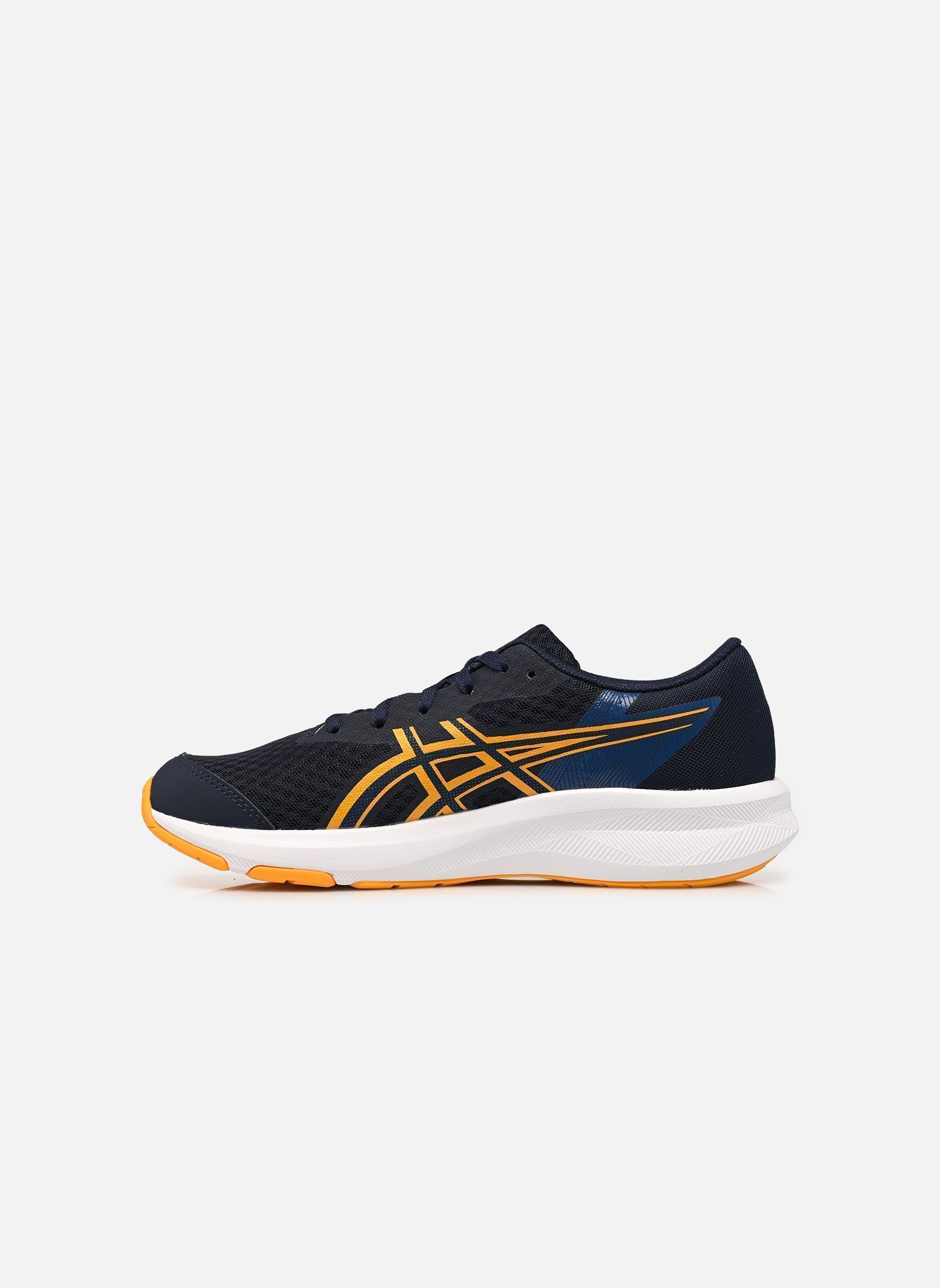Sportschuhe PATRIOT 14 GS jungen blau Asics Sportschuhe PATRIOT 14 GS jungen blau BLACK/PEARL PINK
