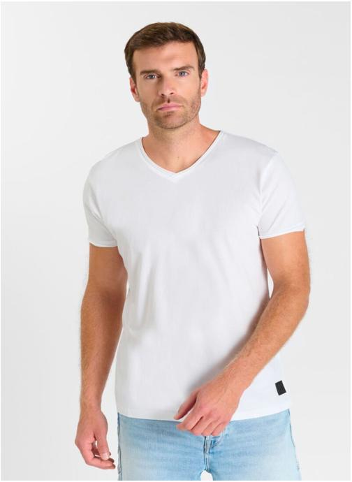 Le temps des cerises Tee-shirts Tee-Shirt OGRIBS White homme blanc