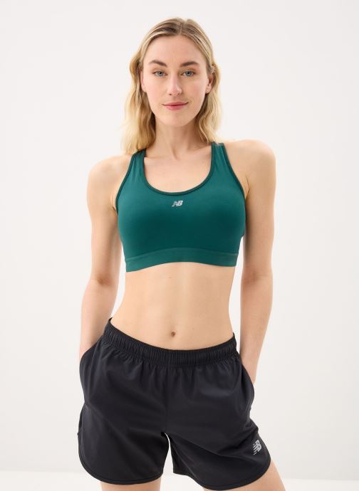 New Balance Brassières de Sport NB Essential Run Bra femme vert