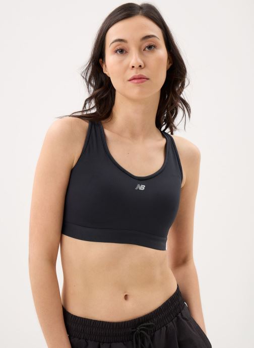 New Balance Brassières de Sport NB Essential Run Bra femme noir