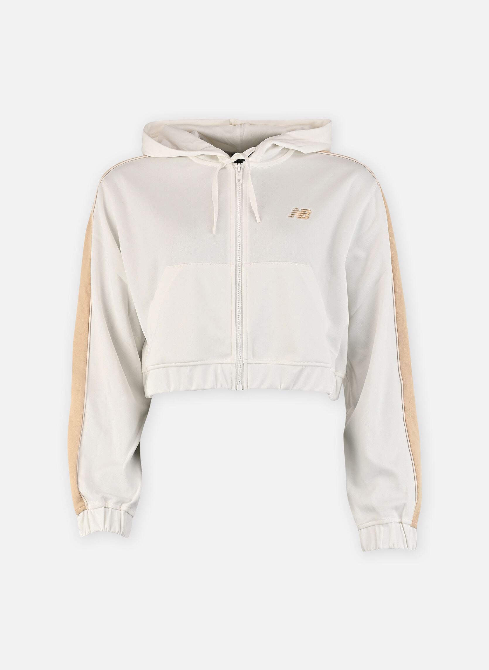 Sweat shirt New Balance INTERLOCK FULL ZIP EU - vue 1