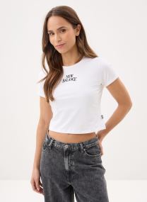 T-shirts met korte mouwen Trackside Ringer T-Shirt dames wit