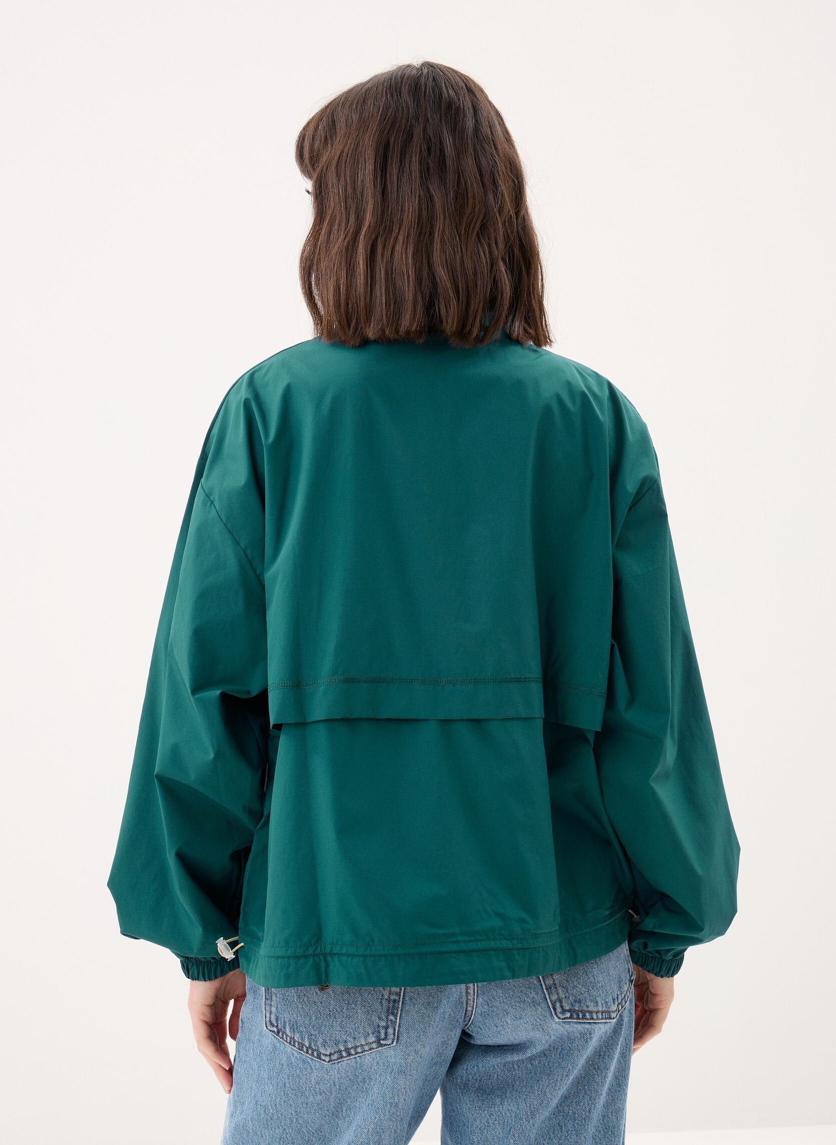 Vestes de survêtement Trackside Woven Jacket femme vert New Balance Vestes de survêtement Trackside Woven Jacket femme vert Medusa Green