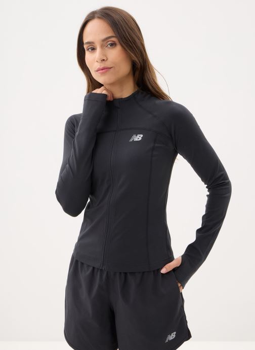 New Balance Vestes de survêtement NB Harmony Fitted Full Zip femme noir