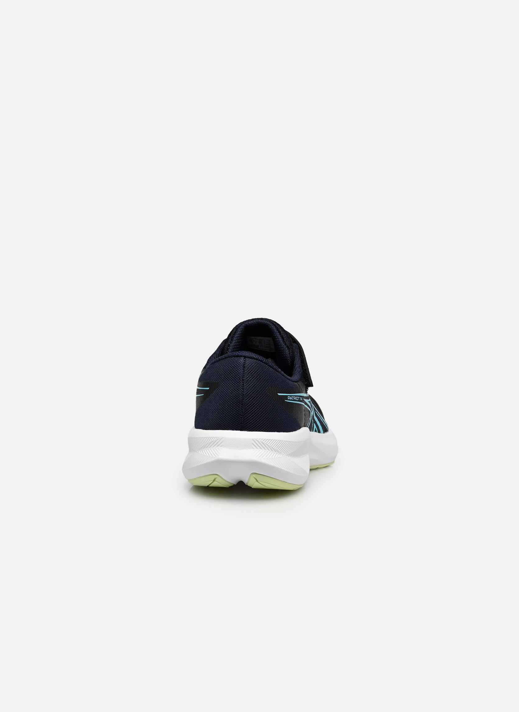Sportschuhe PATRIOT 14 PS jungen blau Asics Sportschuhe PATRIOT 14 PS jungen blau MIDNIGHT/GLOW GREEN