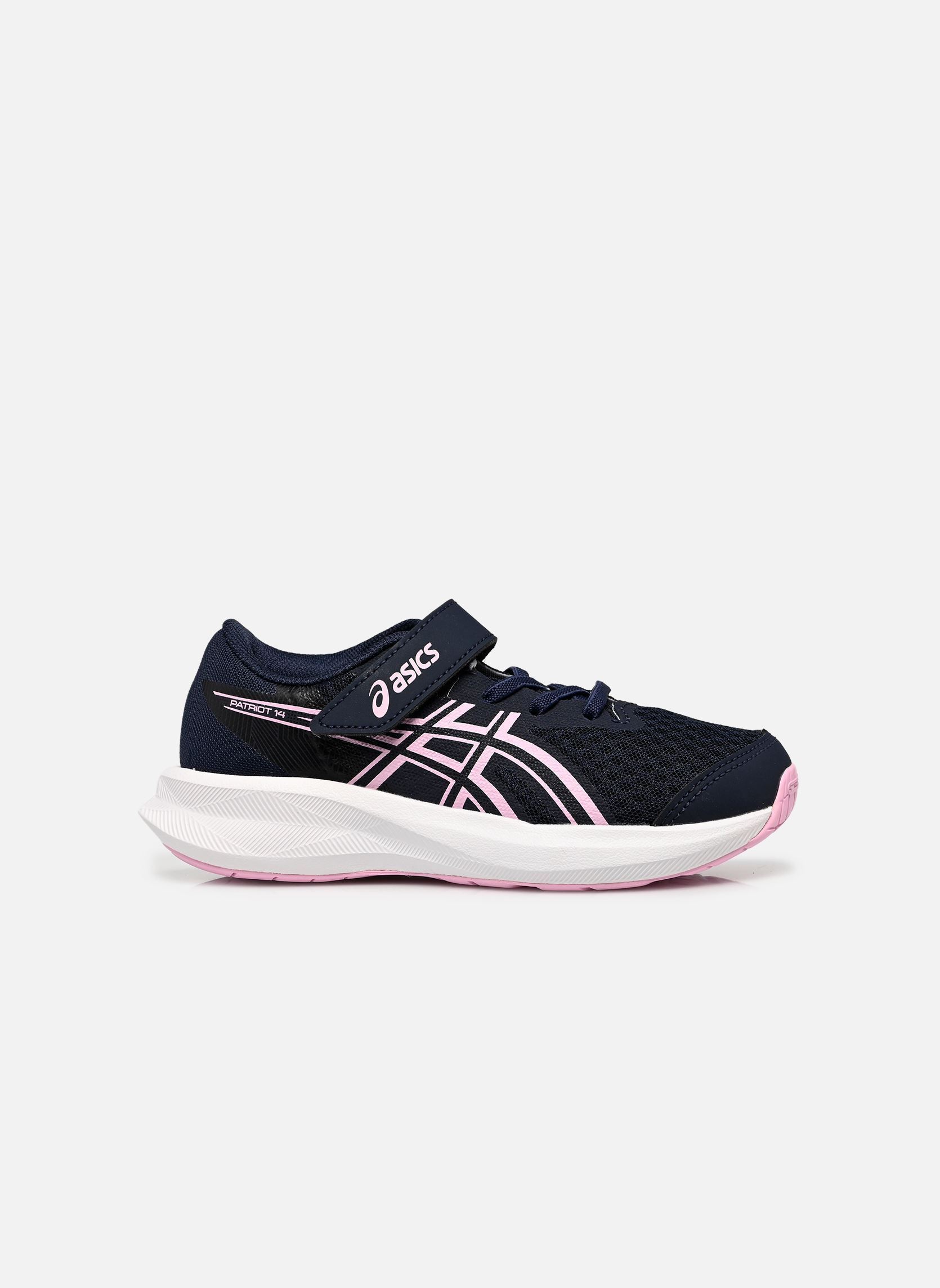 Chaussures de sport PATRIOT 14 PS fille bleu Asics Chaussures de sport PATRIOT 14 PS fille bleu MIDNIGHT/HAZY LILAC