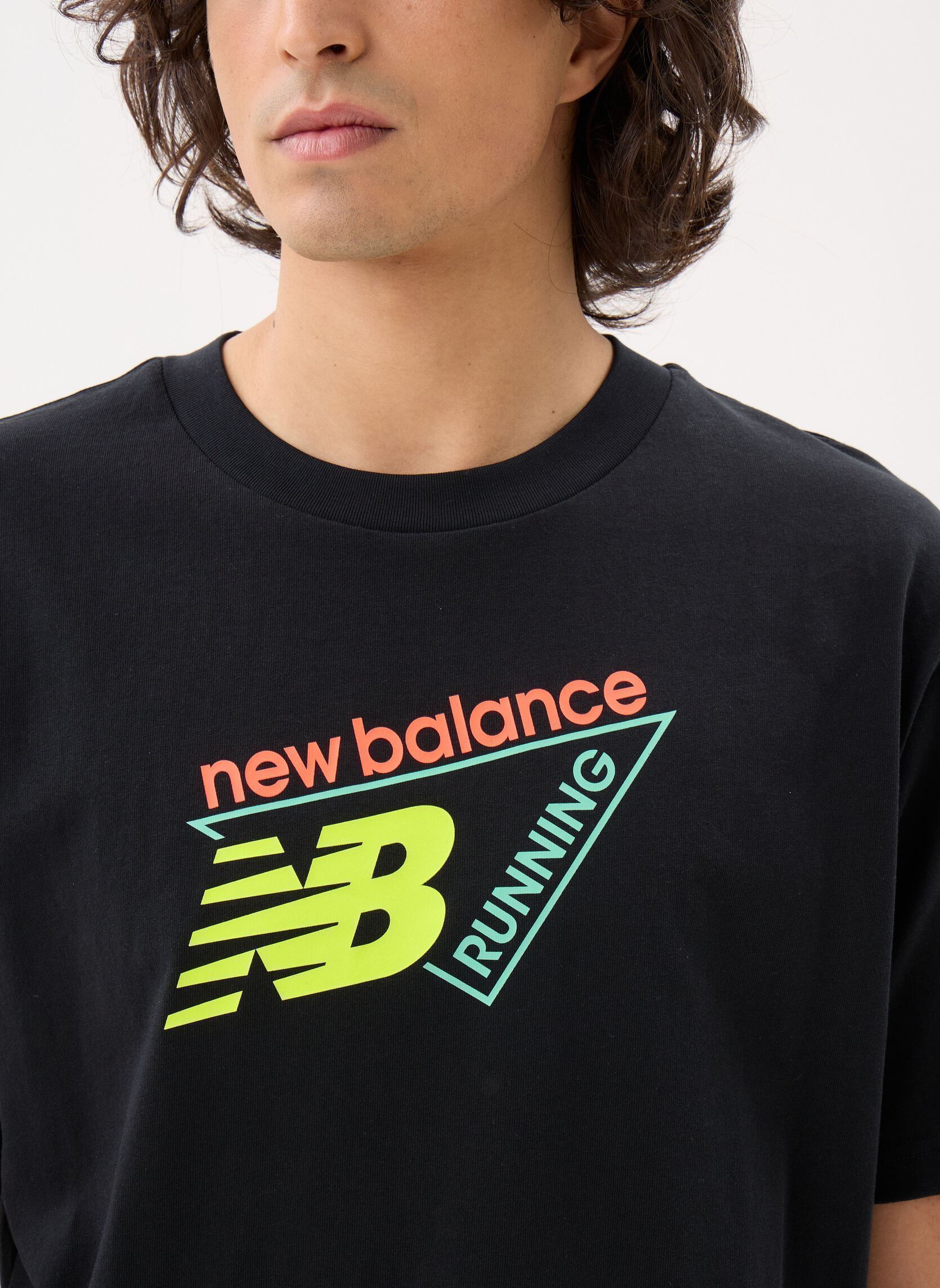 Tee-shirts manches courtes Classic Tri-Logo T-shirt homme noir New Balance Tee-shirts manches courtes Classic Tri-Logo T-shirt homme noir Black