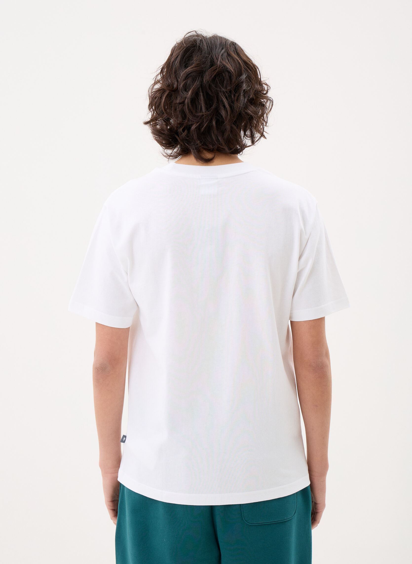 Tee-shirts manches courtes Classic Tri-Logo T-shirt homme blanc New Balance Tee-shirts manches courtes Classic Tri-Logo T-shirt homme blanc White