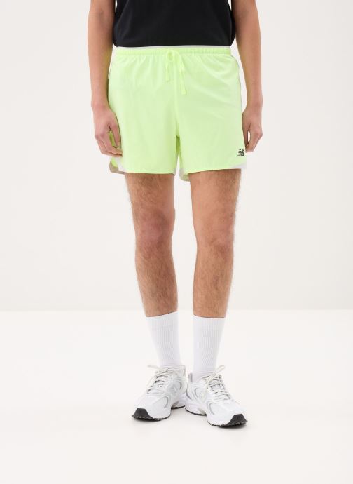 New Balance Shorts de sport RC Essential Short 5 homme jaune