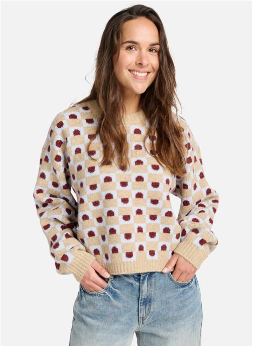 RVCA Pulls Prep femme beige