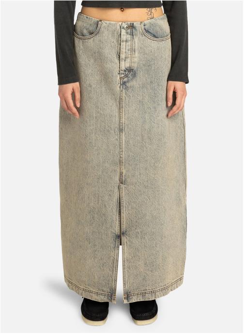 Element Jupes mi-longues Maxi femme bleu
