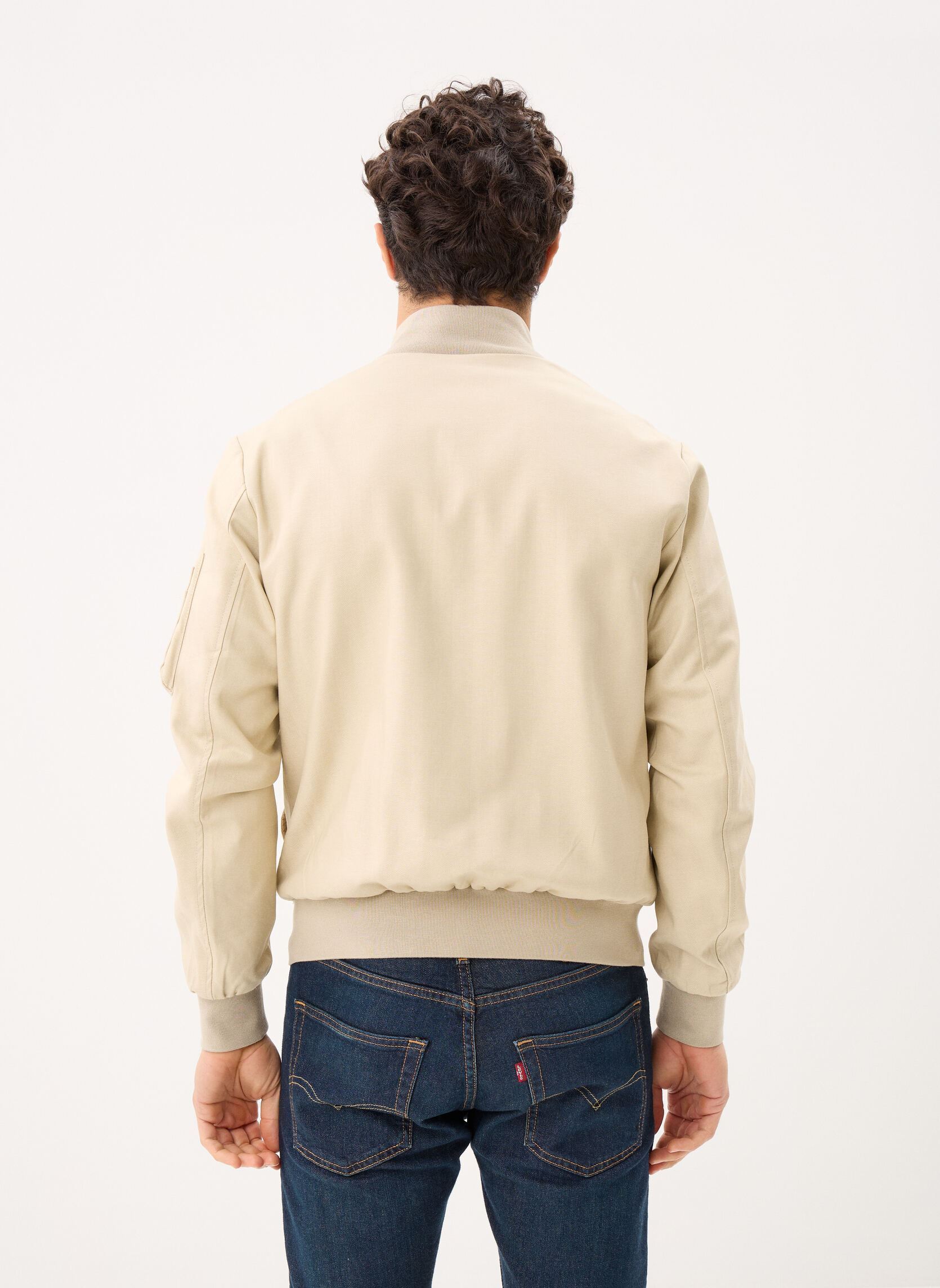 Bomberjacken Ellistane Men herren beige Bombers Original Bomberjacken Ellistane Men herren beige Beige