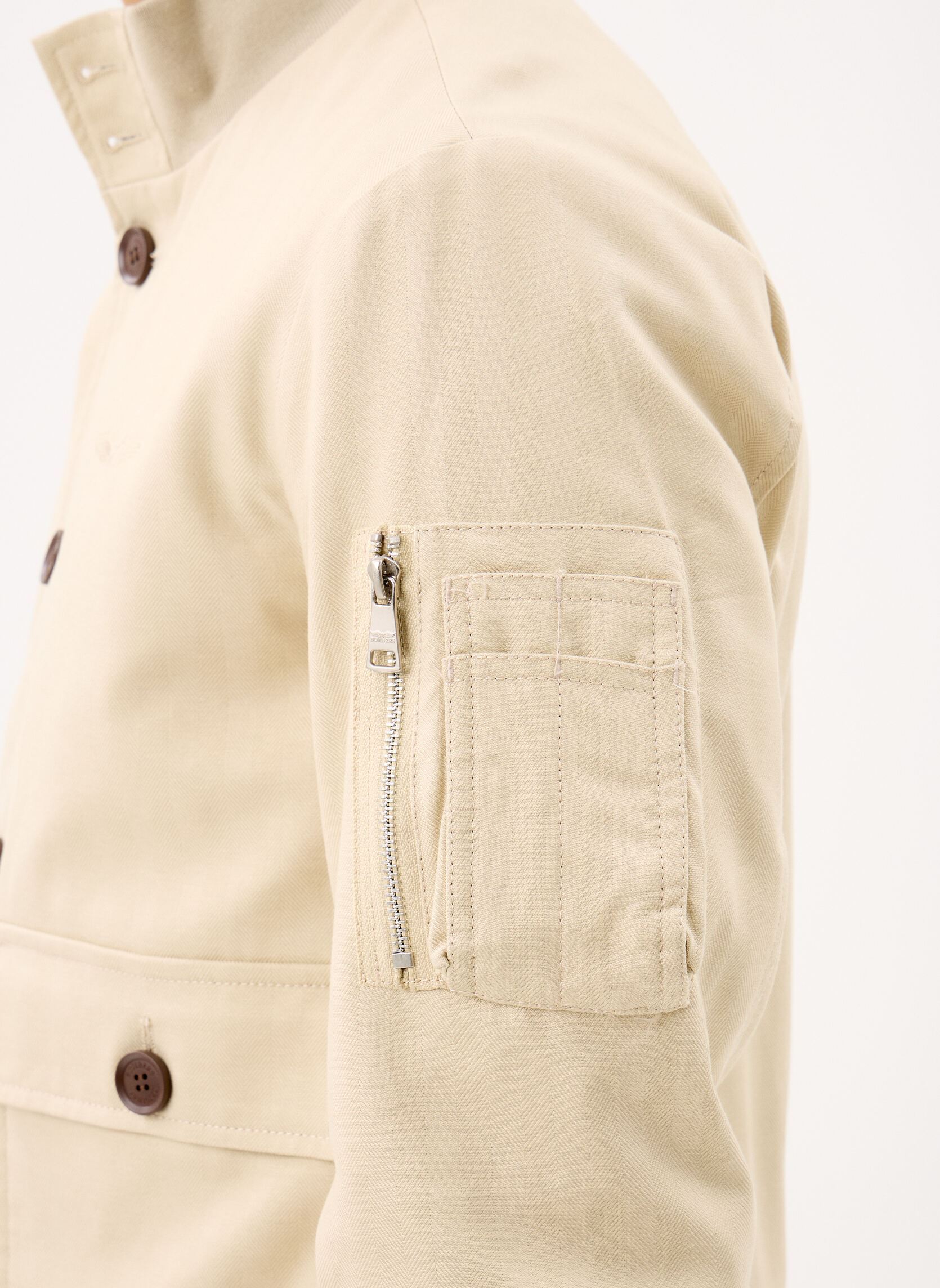 Bomberjacken Ellistane Men herren beige Bombers Original Bomberjacken Ellistane Men herren beige Beige